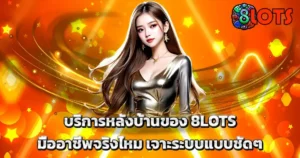 บริการหลังบ้าน 8LOTS ระบบมืออาชีพ มั่นคงปลอดภัย
